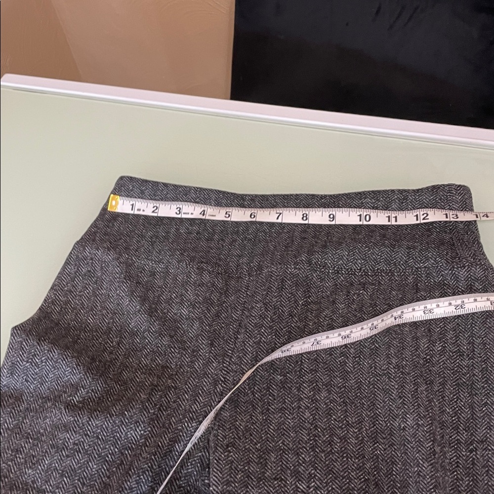 Kyodan Black and Gray Herringbone Leggings - Picture 7 of 11